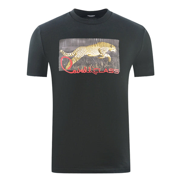 Cavalli Class Mens Rxt60H Jd060 05051 T Shirt Black