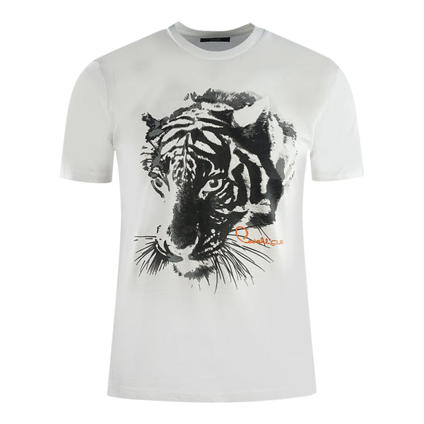 Cavalli Class Mens Qxt61W Jd060 00053 T Shirt White