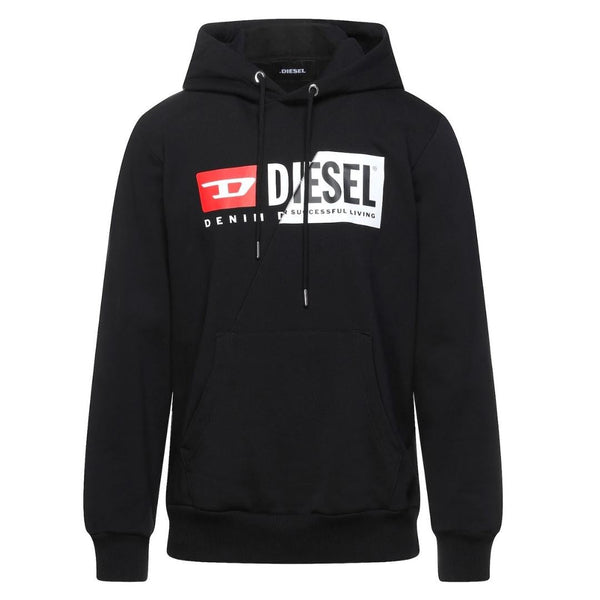 Diesel Mens S-Girk-Hood-Cuty 900 Sweater Black