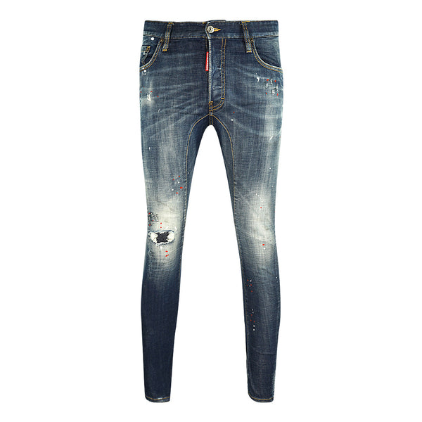 Dsquared2 Mens Jeans Tidy Biker Jean S71Lb0776 S30342 470