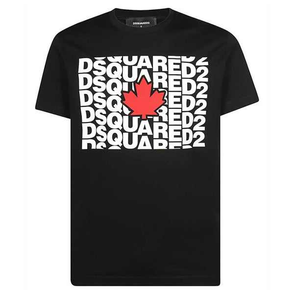 Dsquared2 Mens T Shirt S74Gd0827 900 Black