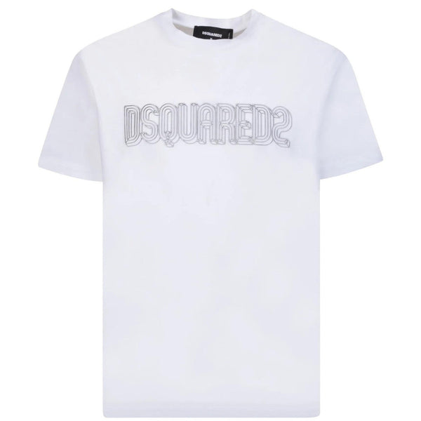 Dsquared2 Mens T Shirt S74Gd1161 100W White