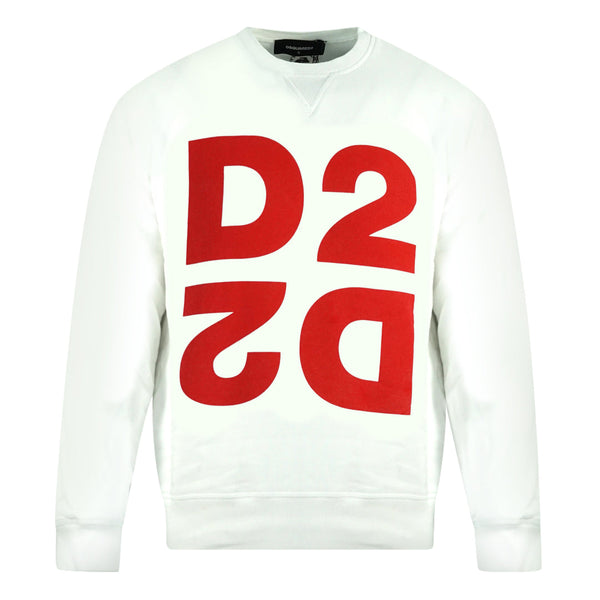 Dsquared2 Mens Sweater S74Gu0390 S25042 100 White