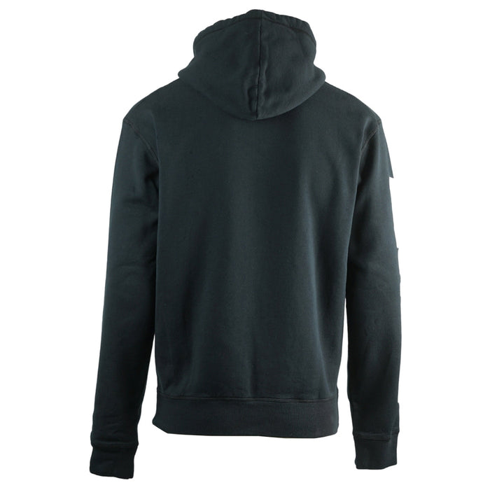 Dsquared2 New Dan Fit Arm Logo Black Hoodie - Nova Clothing