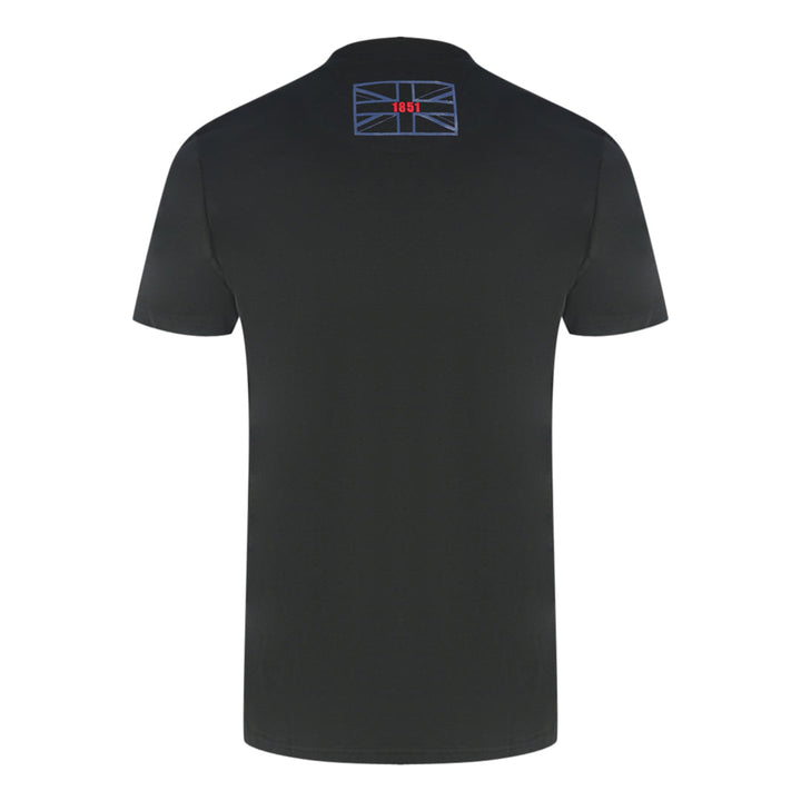 Aquascutum Mens T00723 99 T Shirt Black - Style Centre Wholesale