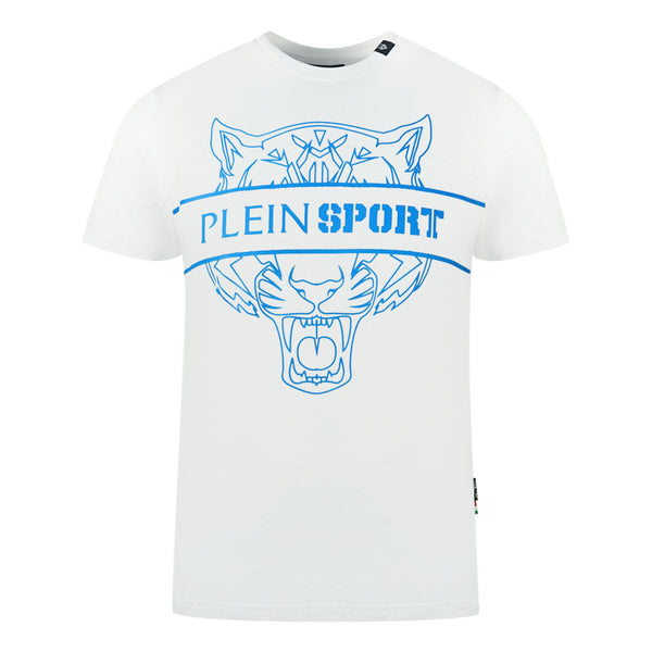 Plein Sport TIPS112IT 01 White T-Shirt