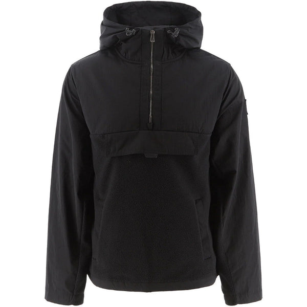 Belstaff Trek Fleece Black Pull Over Jacket