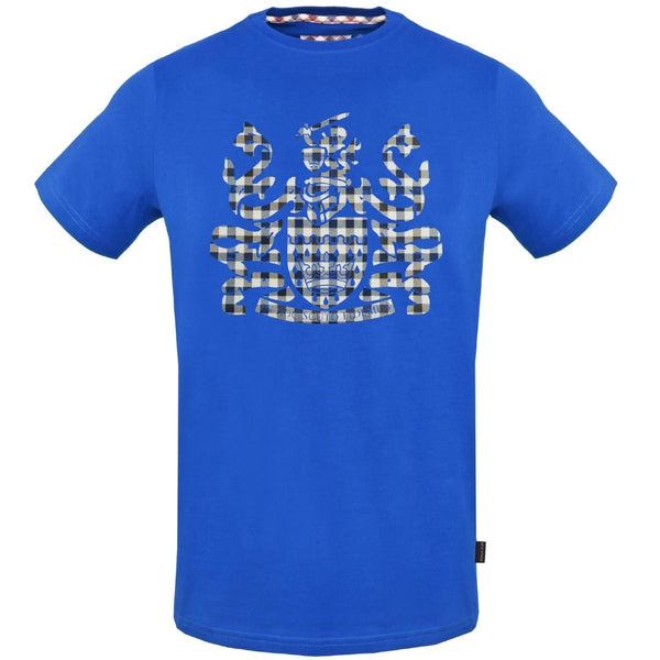 Aquascutum Mens Tsia11 81 T Shirt Blue