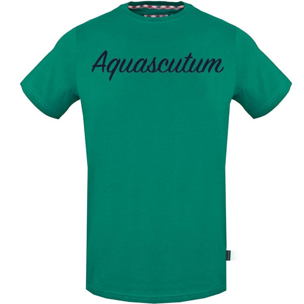 Aquascutum Mens TSIA131 32 T-Shirt Green